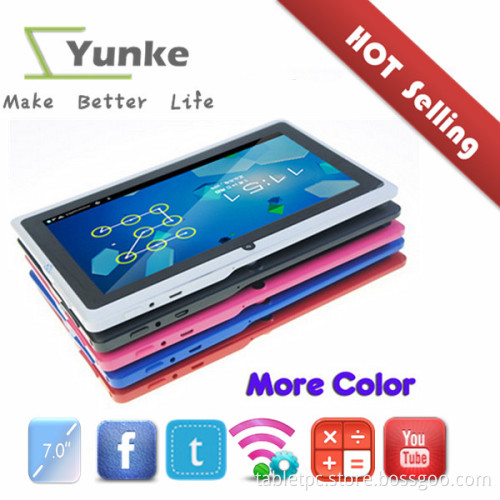 allwinner a13 7 inch mid tablet pc external 3G DDR3 512M 4GB flash Android 4.0